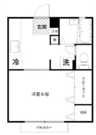 カーサベルデ星川の物件間取画像